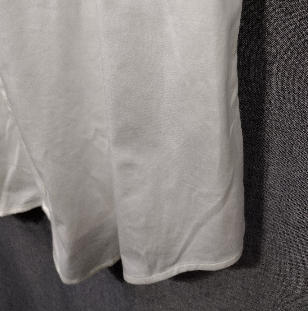 NWT The Limited Button Shirt Women's 1X White Office Career Business Minimalist - Picture 4 of 9